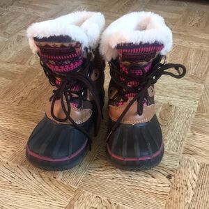 Cozy Winter Boots with Fur Trim